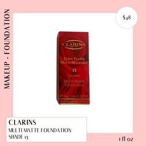 Clarins Multi Matte Foundation - Shade 13